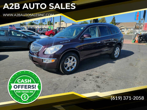 2009 Buick Enclave for sale at A2B AUTO SALES in Chula Vista CA