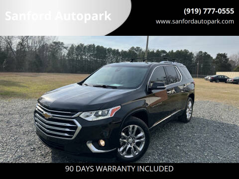 2019 Chevrolet Traverse for sale at Sanford Autopark in Sanford NC