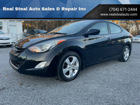 2012 Hyundai Elantra for sale at Real Steal Auto Sales & Repair Inc in Gastonia NC