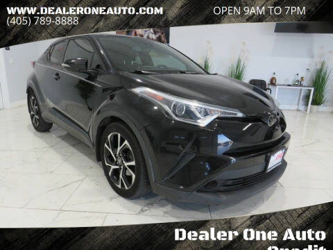 2018 Toyota C-HR for sale at Dealer One Auto Credit in Oklahoma City OK