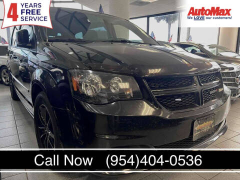 2016 Dodge Grand Caravan for sale at Auto Max in Hollywood FL