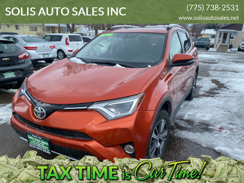 2016 Toyota RAV4 for sale at SOLIS AUTO SALES INC in Elko NV