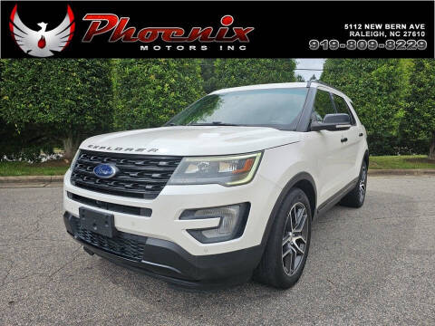 2016 Ford Explorer for sale at Phoenix Motors Inc in Raleigh NC