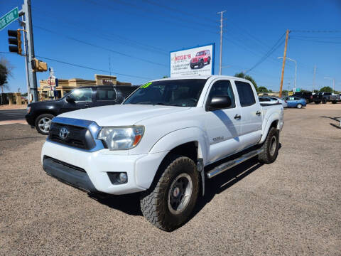 2013 Toyota Tacoma for sale at AUGE'S SALES AND SERVICE in Belen NM
