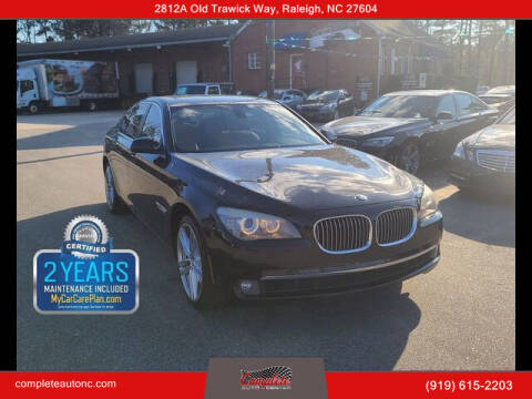 2011 BMW 7 Series for sale at Complete Auto Center , Inc in Raleigh NC