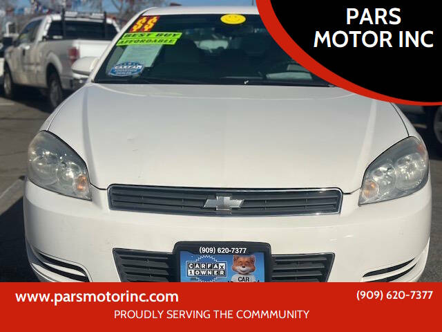 2007 Chevrolet Impala for sale at PARS MOTOR INC in Pomona CA
