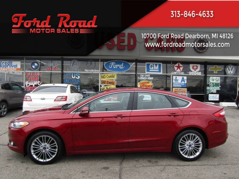 2015 Ford Fusion for sale at Ford Road Motor Sales in Dearborn MI