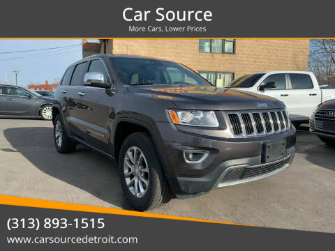 2016 Jeep Grand Cherokee for sale at Car Source in Detroit MI