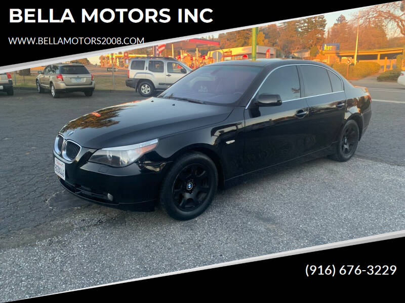 2004 BMW 5 Series for sale at BELLA MOTORS INC in Auburn CA