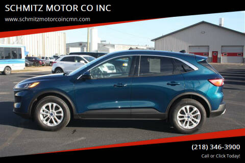 2020 Ford Escape for sale at SCHMITZ MOTOR CO INC in Perham MN