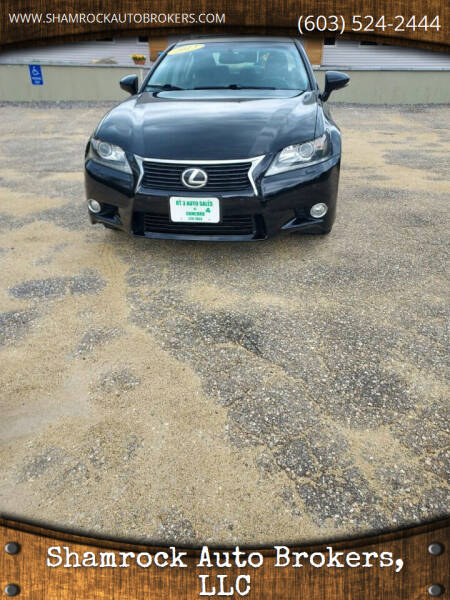 2013 Lexus GS 350 for sale at Shamrock Auto Brokers, LLC in Belmont NH