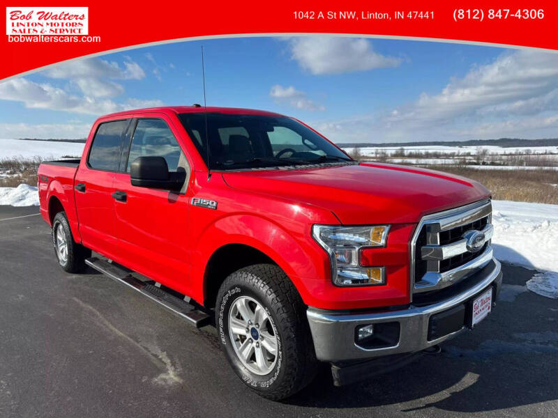 2017 Ford F-150 for sale at Bob Walters Linton Motors in Linton IN