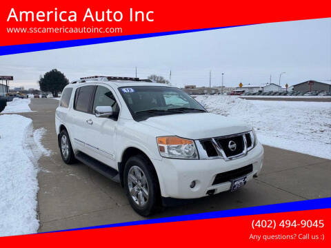 2012 Nissan Armada for sale at America Auto Inc in South Sioux City NE