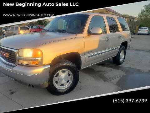 2004 GMC Yukon for sale at New Beginning Auto Sales LLC in Lebanon TN