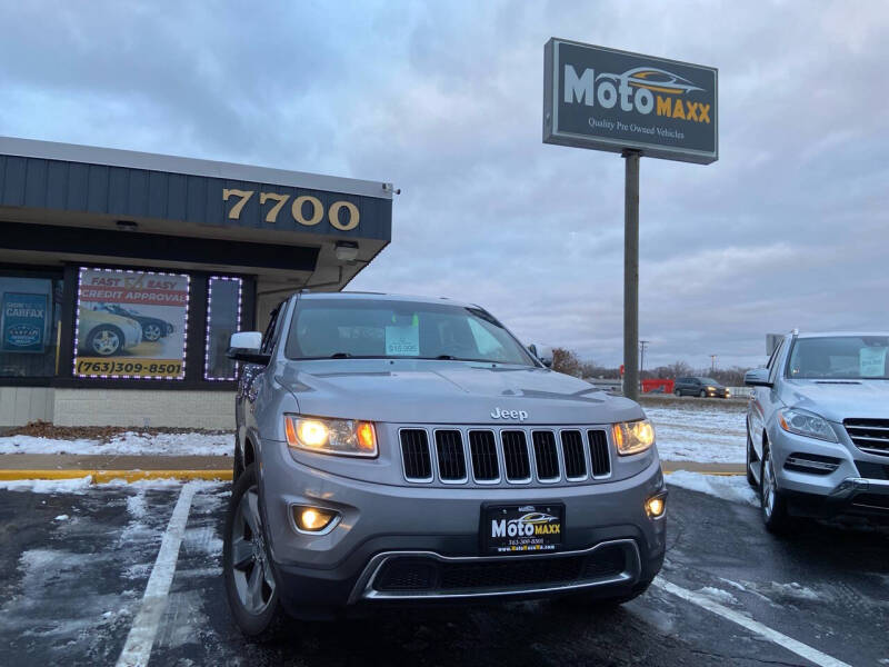 2014 Jeep Grand Cherokee for sale at MotoMaxx in Spring Lake Park MN