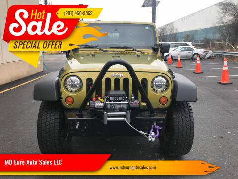2007 Jeep Wrangler for sale at MD Euro Auto Sales LLC in Hasbrouck Heights NJ