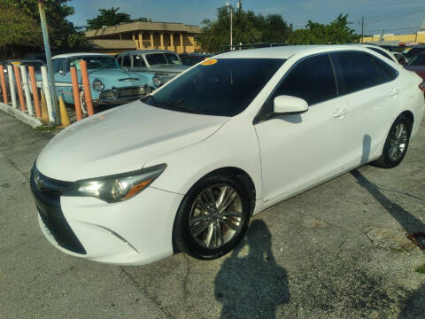 2016 Toyota Camry for sale at P S AUTO ENTERPRISES INC in Miramar FL