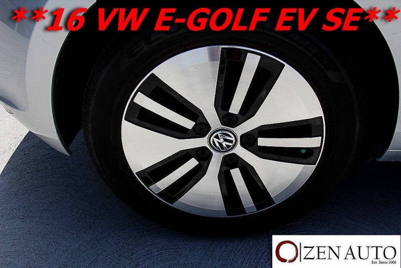 2016 Volkswagen e-Golf SE