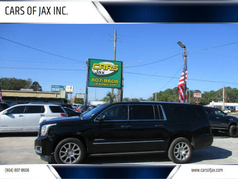 2015 GMC Yukon XL for sale at CARS OF JAX INC. in Jacksonville FL