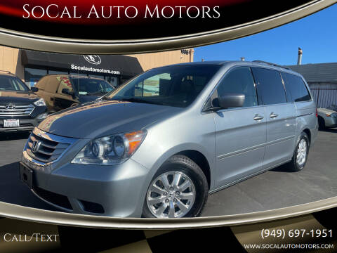 2008 Honda Odyssey for sale at SoCal Auto Motors in Costa Mesa CA