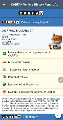 2007 Ford Mustang for sale at Advantage Auto Sales & Imports Inc in Loves Park IL