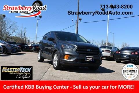 2018 Ford Escape for sale at Strawberry Road Auto Sales in Pasadena TX