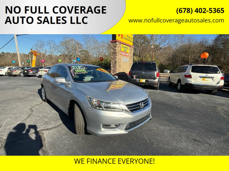 2013 Honda Accord for sale at NO FULL COVERAGE AUTO SALES LLC in Austell GA