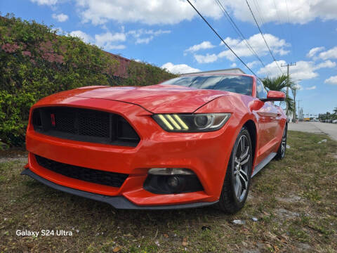 2016 Ford Mustang for sale at A Group Auto Brokers LLc in Opa-Locka FL