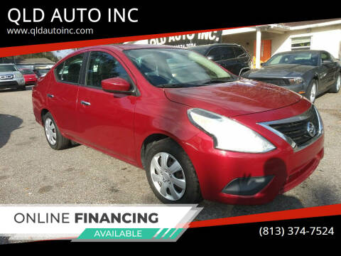 2015 Nissan Versa for sale at QLD AUTO INC in Tampa FL