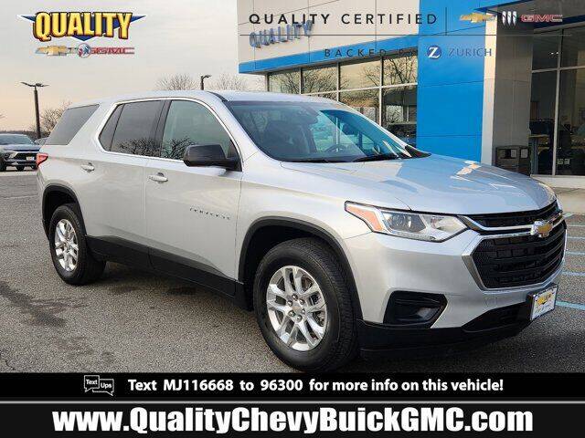2021 Chevrolet Traverse for sale at Quality Chevrolet Buick GMC of Englewood in Englewood NJ