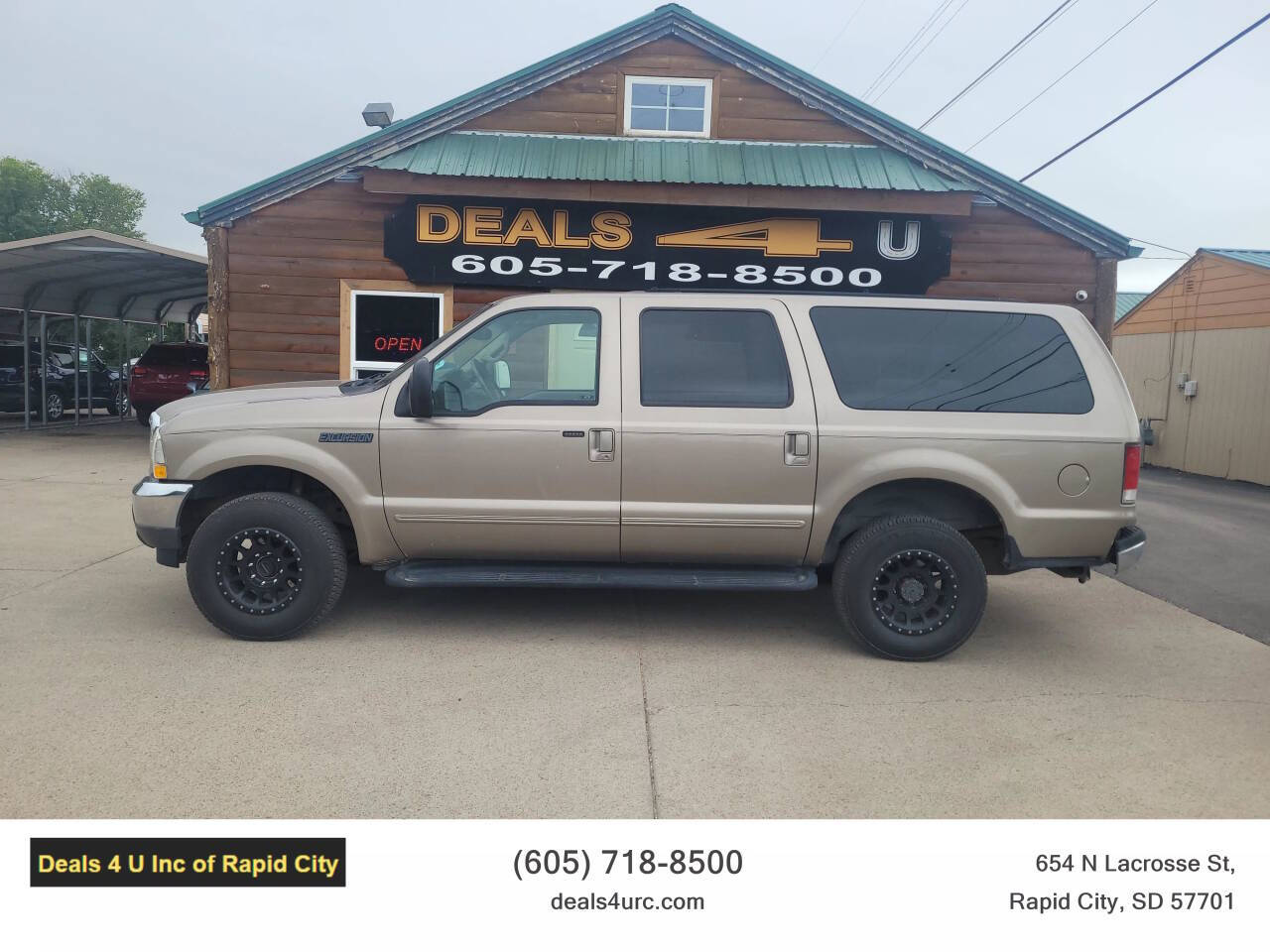 TAN 2000 Ford Excursion XLT 4dr XLT 4WD SUV 1