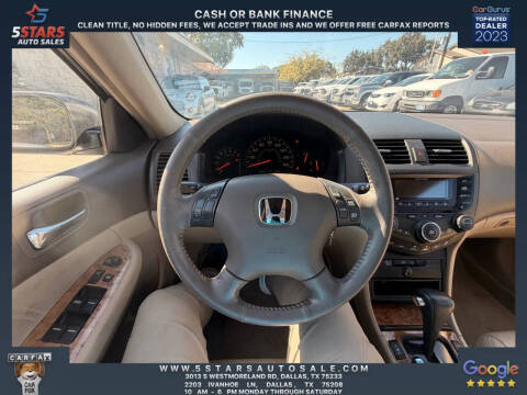 2003 Honda Accord EX V-6