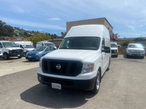 2018 Nissan NV for sale at ADAY CARS in Hayward CA