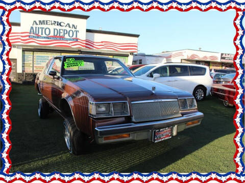 1984 Buick Regal for sale at American Auto Depot in Modesto CA