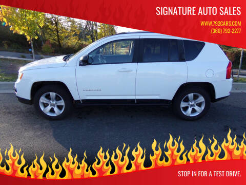 2013 Jeep Compass for sale at Signature Auto Sales in Bremerton WA