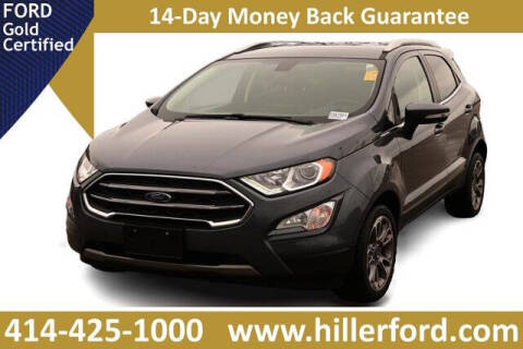 2021 Ford EcoSport for sale at HILLER FORD INC in Franklin WI