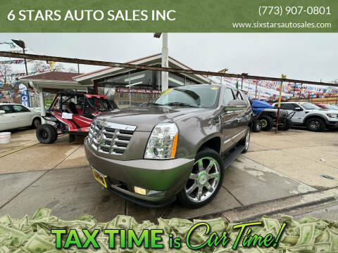 2011 Cadillac Escalade for sale at 6 STARS AUTO SALES INC in Chicago IL