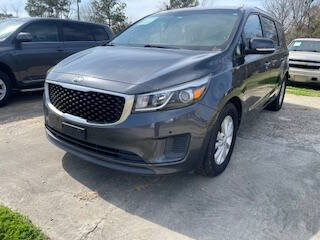 2016 Kia Sedona for sale at CREDIT AUTO in Lumberton TX