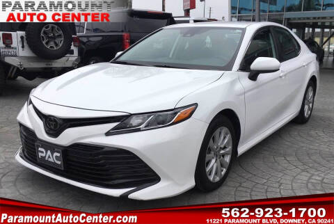 2019 Toyota Camry for sale at PARAMOUNT AUTO CENTER in Downey CA