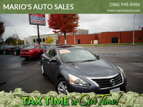 2013 Nissan Altima for sale at MARIO'S AUTO SALES in Mount Clemens MI