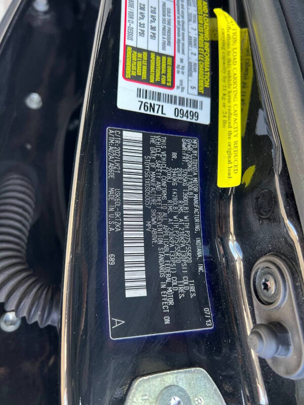 2013 Toyota Sequoia Platinum