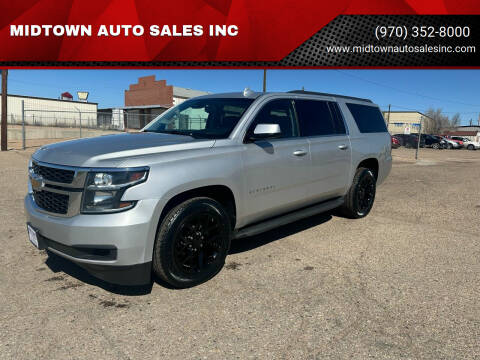 2017 Chevrolet Suburban for sale at MIDTOWN AUTO SALES INC in Greeley CO