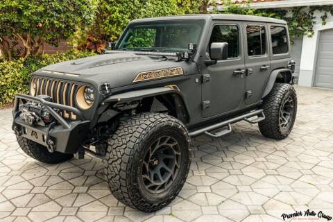 2021 Jeep Wrangler Unlimited for sale at Premier Auto Group of South Florida in Pompano Beach FL