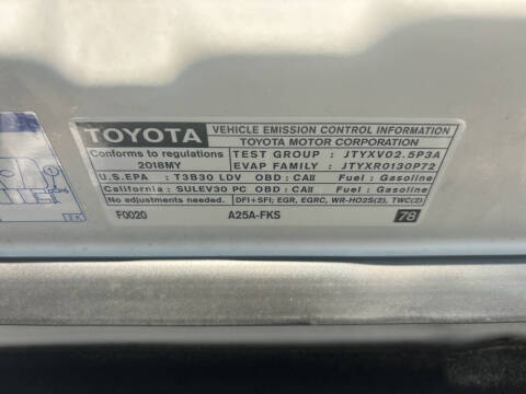 2018 Toyota Camry LE
