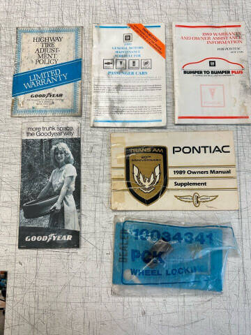 1989 Pontiac Firebird Trans Am GTA