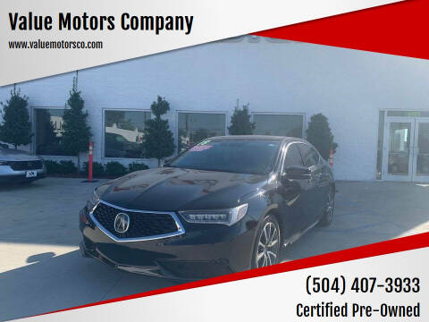 2018 Acura TLX for sale at Value Motors Company in Marrero LA