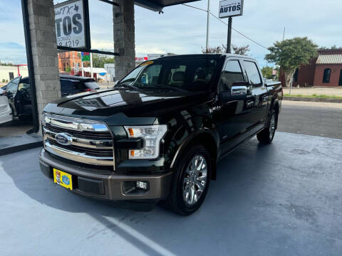 2015 Ford F-150 for sale at Central TX Autos in Lockhart TX