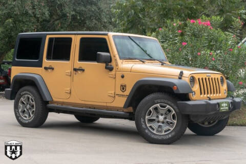 2014 Jeep Wrangler Unlimited for sale at SELECT JEEPS INC in League City TX