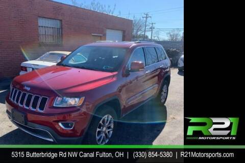 2014 Jeep Grand Cherokee for sale at Route 21 Auto Sales in Canal Fulton OH