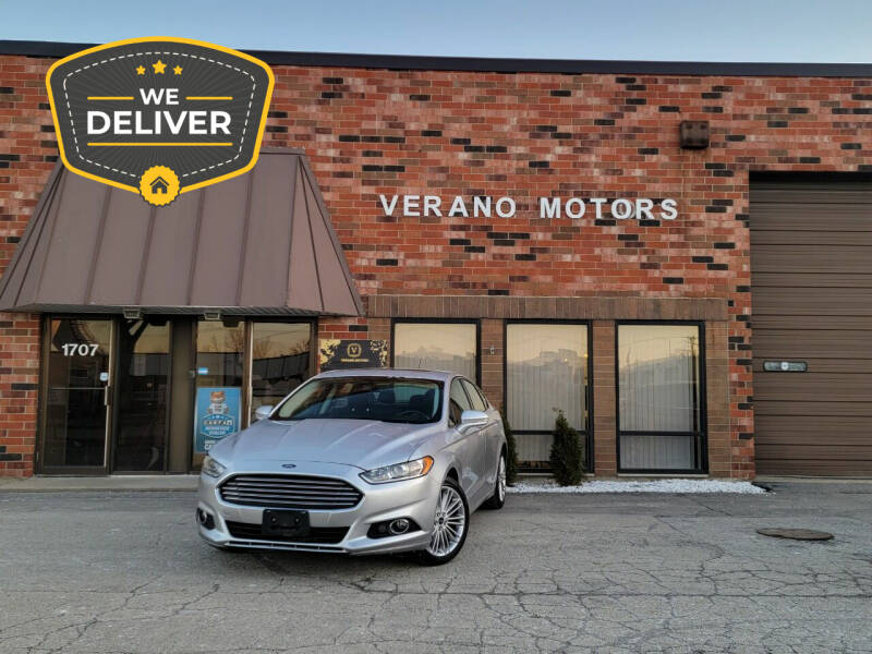 2016 Ford Fusion for sale at Verano Motors in Addison IL